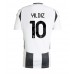 Maillot de foot Juventus Kenan Yildiz #10 Domicile vêtements 2024-25 Manches Courtes